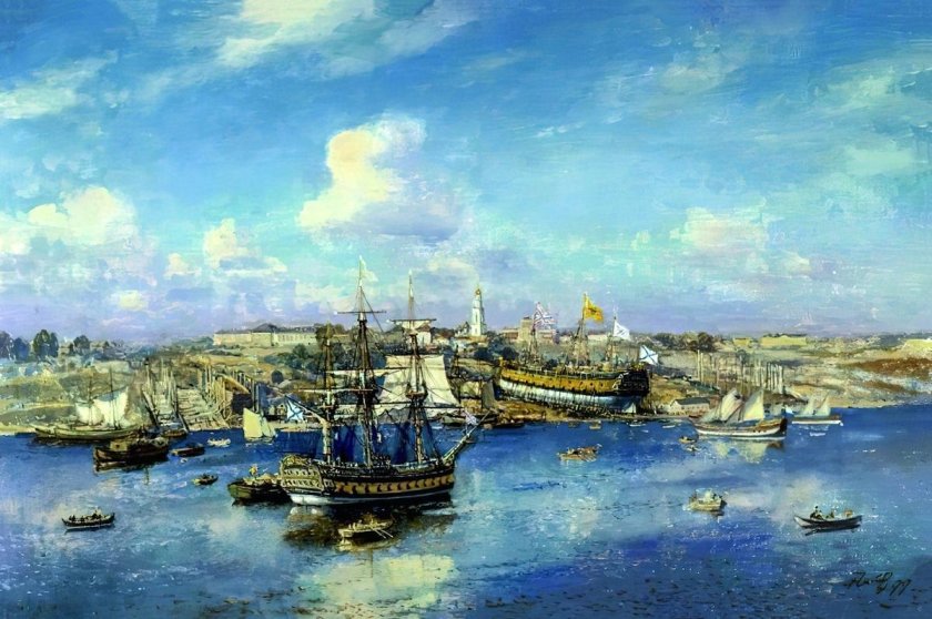 Херсонская верфь 18 век