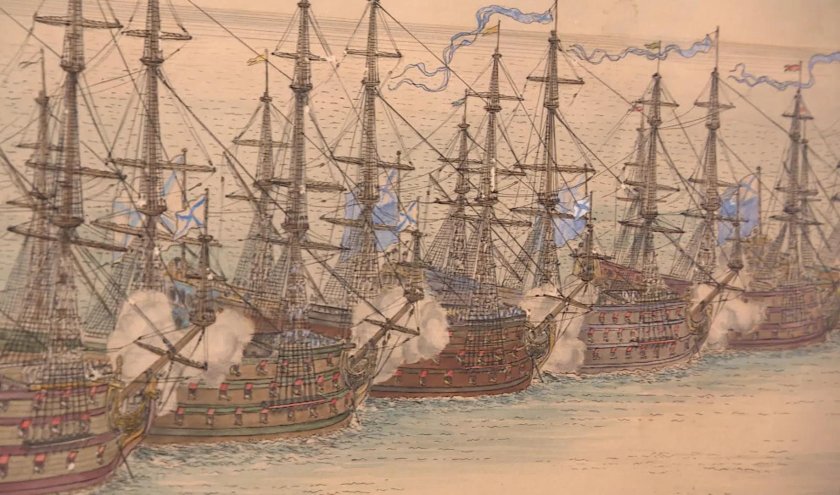 Невский флот Петра 1