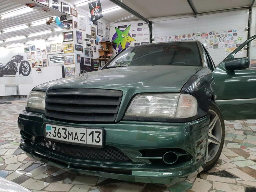 Mercedes w202 обвес