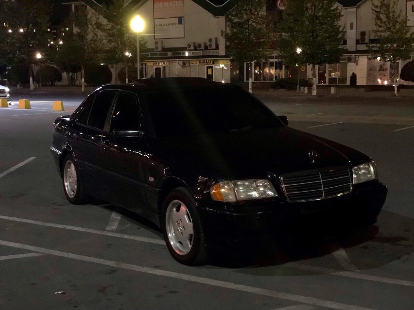 Мерседес w202 тонированный