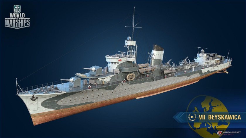 Blyskawica эсминец