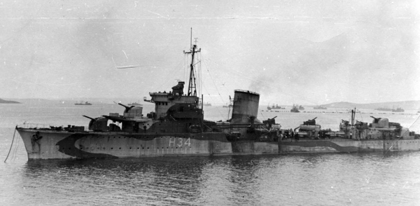 Эскадренный миноносец «Blyskawica».