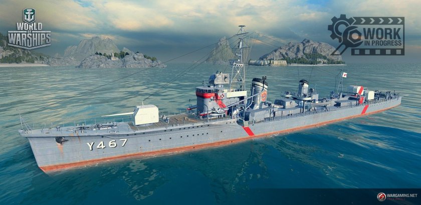 High School Fleet эсминец Harukaze