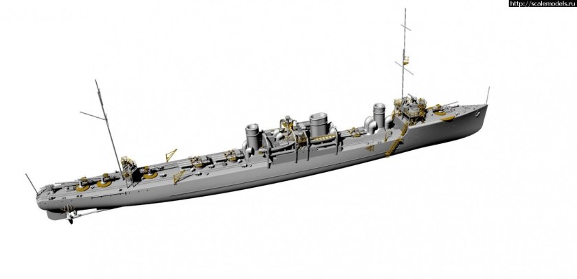 Модель крейсера Рюрик 2