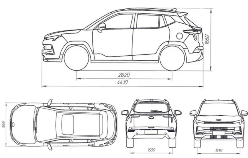 JAC js4 Москвич