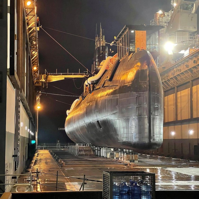 Подводные лодки России и США