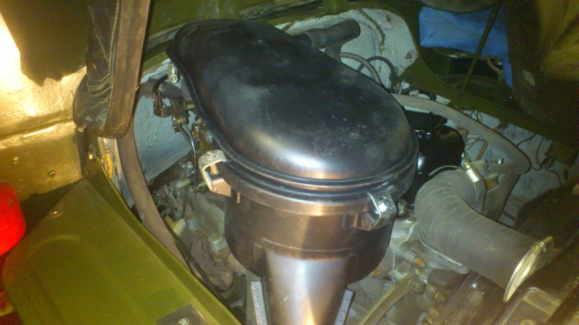 Корпус воздушного фильтра УАЗ 469 карбюратор