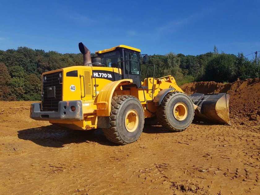 Погрузчика Hyundai hl770