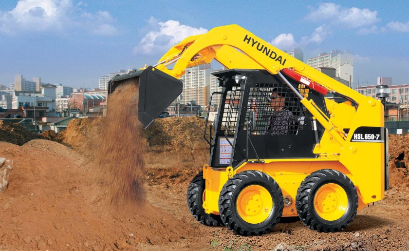 Погрузчик Hyundai hsl850-7a