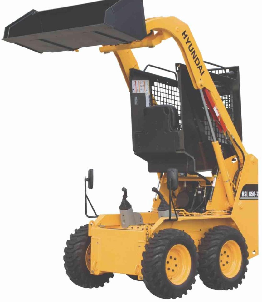 Мини-погрузчик Hyundai hsl650-7a