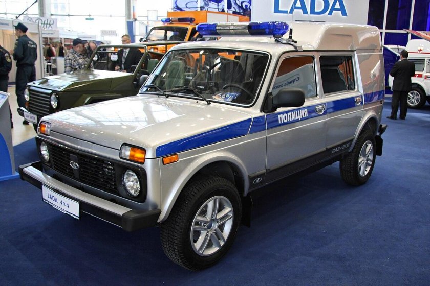 ВАЗ 2121 Нива милиция Niva
