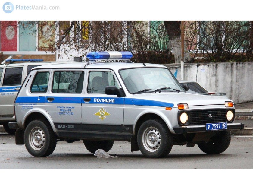 Лада Нива 2131 полиция
