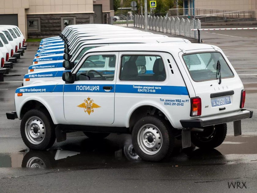 ВАЗ 2121 Нива милиция Niva