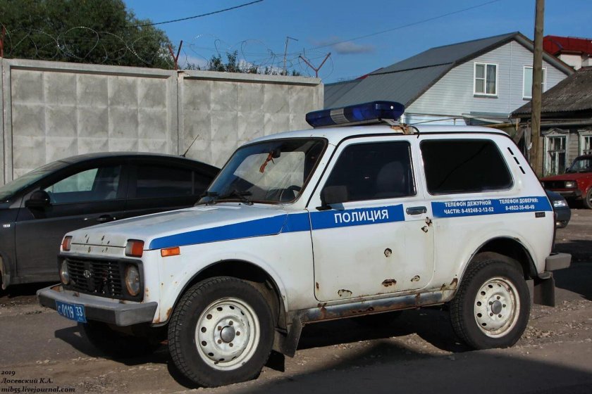 ВАЗ 2121 Нива милиция Niva