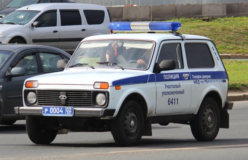 Нива 21214 полиция