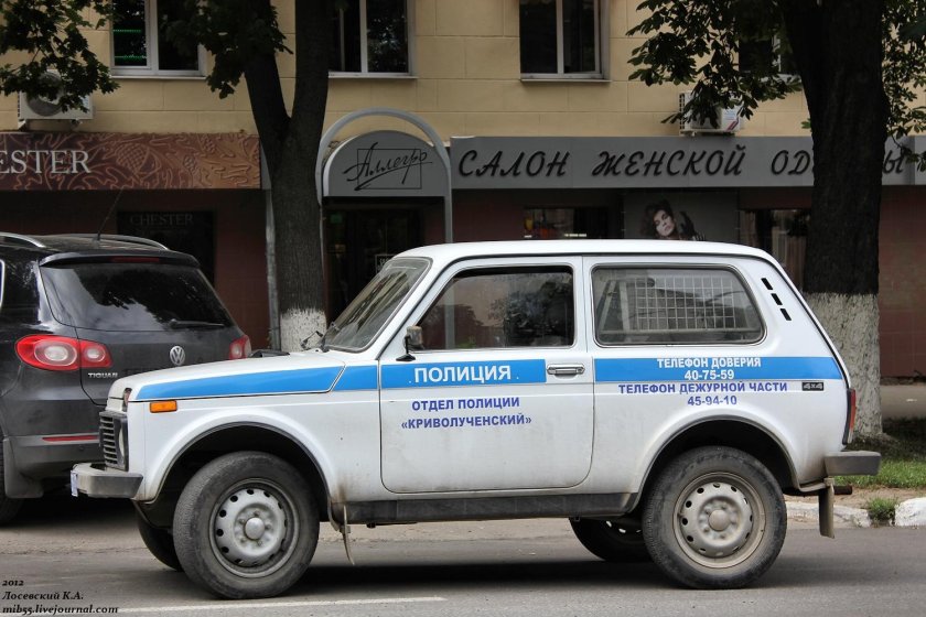 ВАЗ 2121 Нива милиция Niva