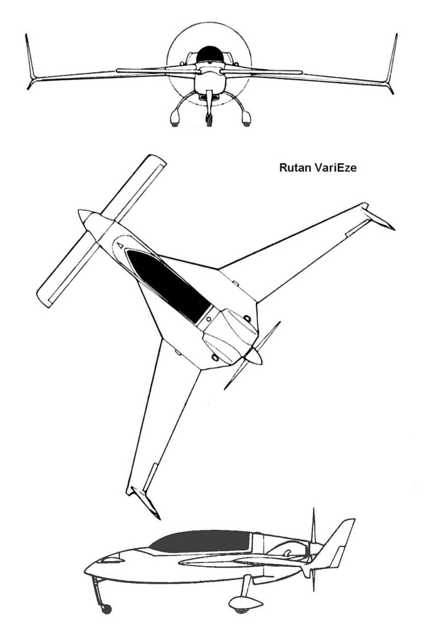 Rutan long-ez чертежи