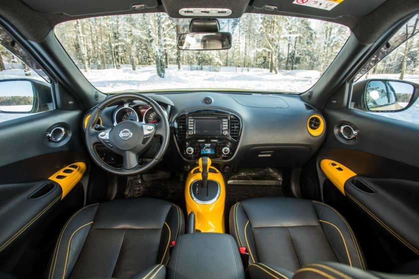 Ниссан Жук 2017 салон