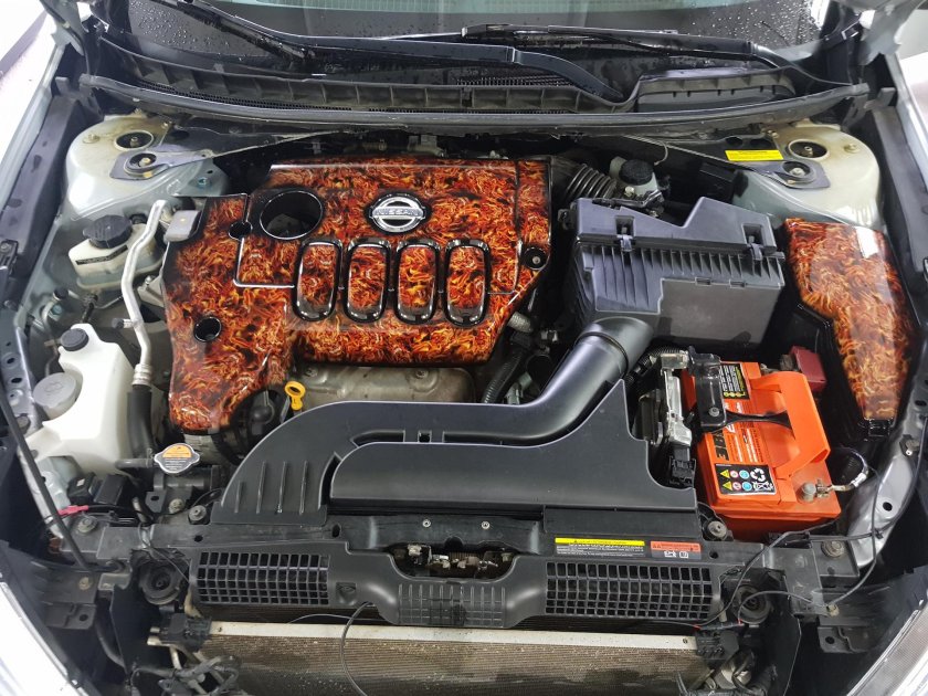 Подкапотка Ниссан Теана j32