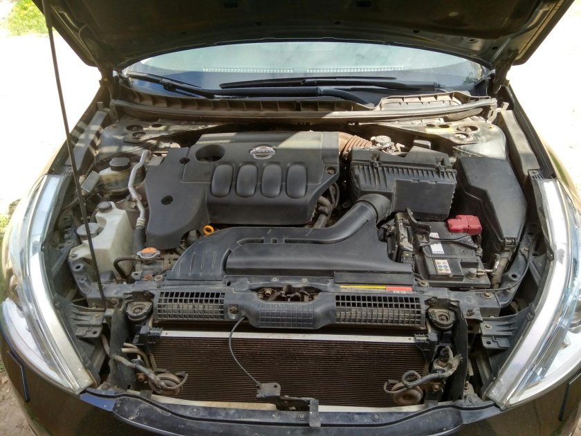Nissan Teana j32 под капотом