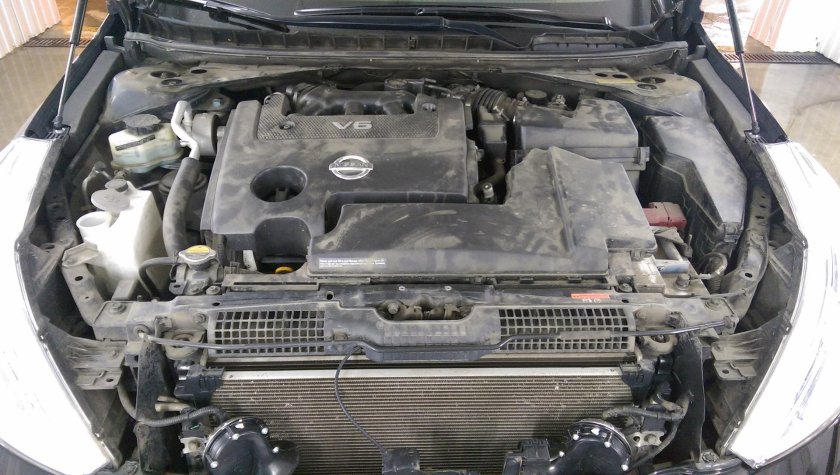 Nissan Teana j32 подкапотка