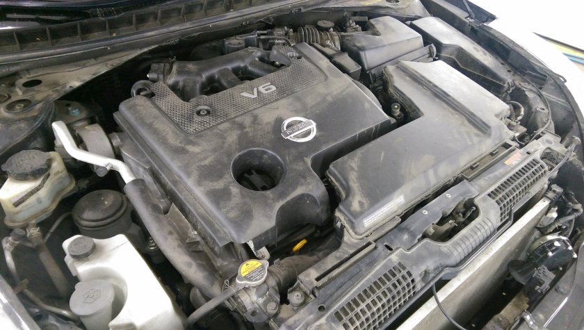 Nissan Teana j32 подкапотка