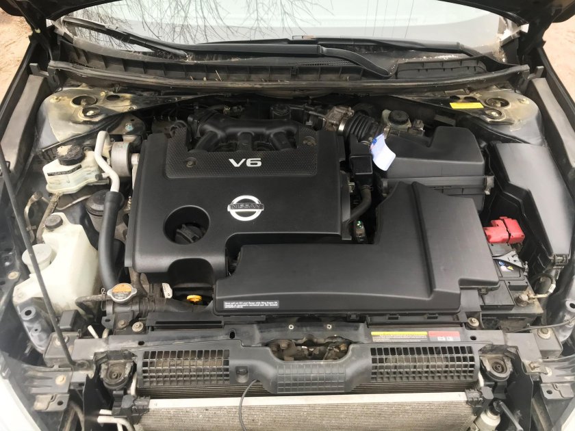 Nissan Teana j32 подкапотка