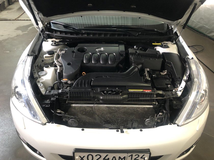 Упоры капота Nissan Teana j32