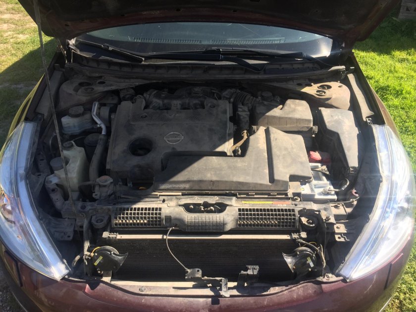 Teana j32 под капотом