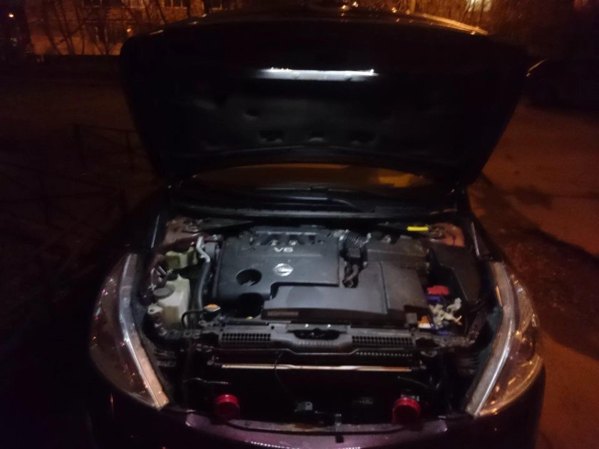 Teana j32 под капотом