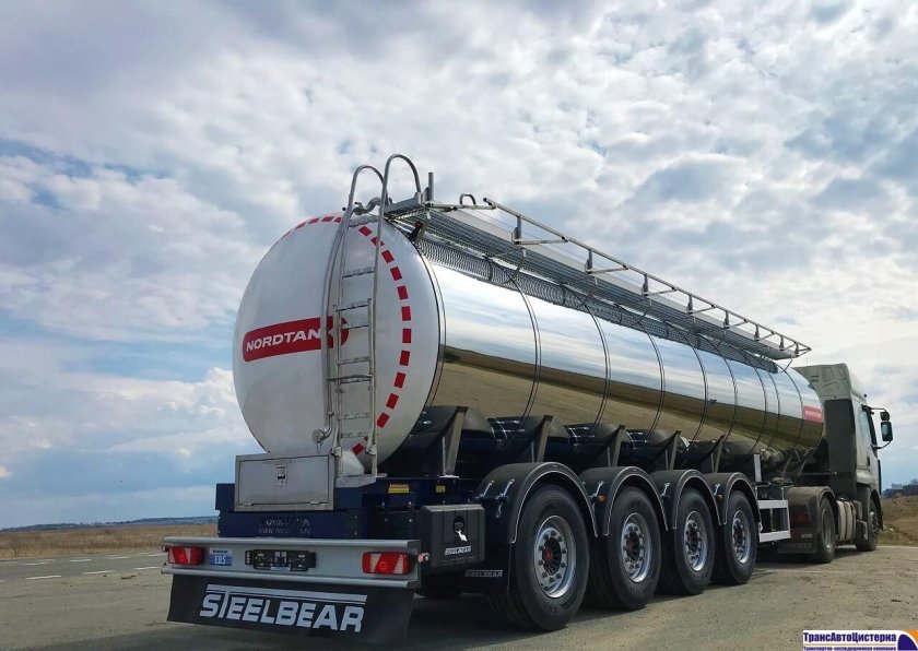 Полуприцеп пищевая цистерна Нордтанк
