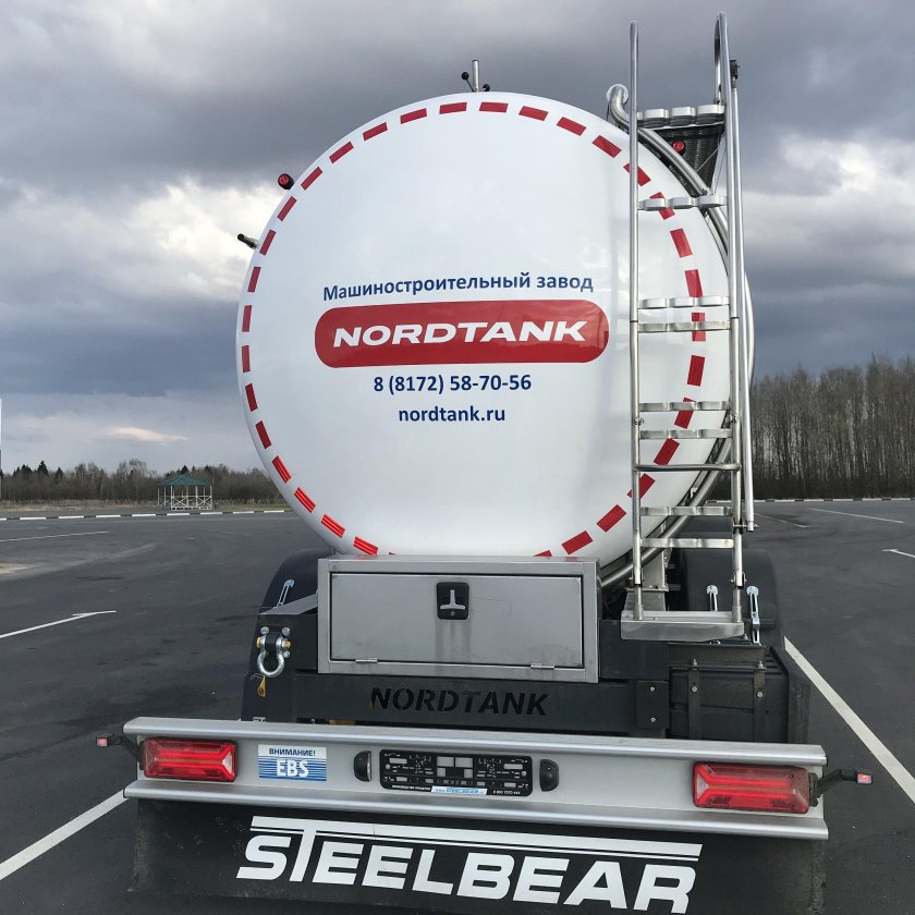 Полуприцеп пищевая цистерна Нордтанк