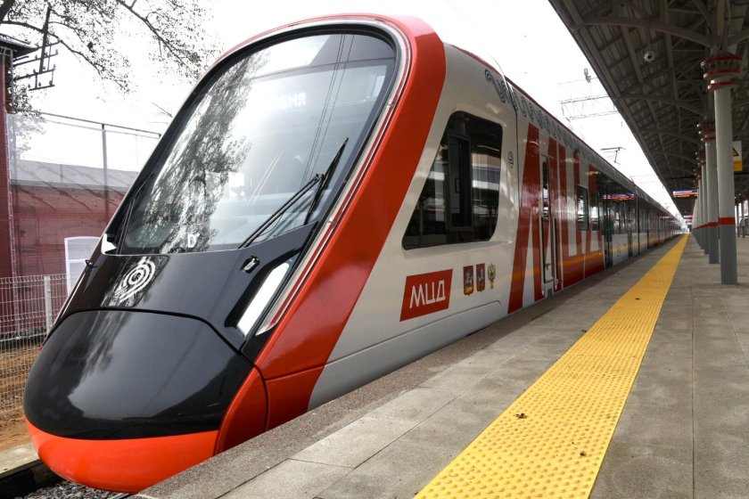 Иволга электропоезд МЦД 2