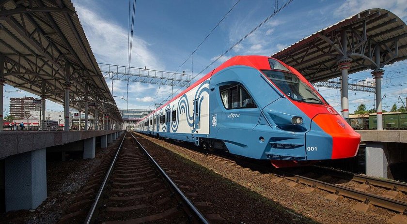 Иволга электропоезд МЦД 2