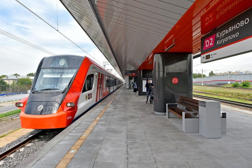 Электропоезд МЦД 2