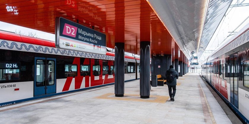 МЦД 2 Марьина роща