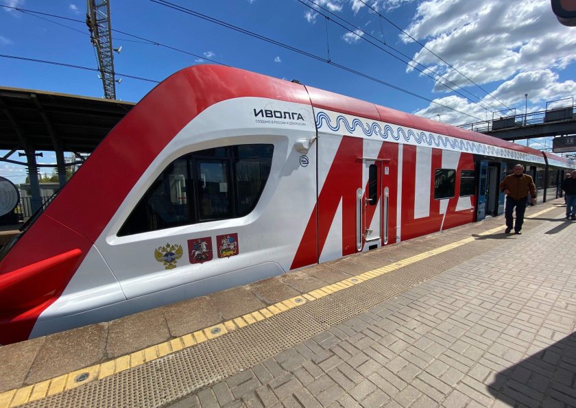 Новые поезда МЦД-4