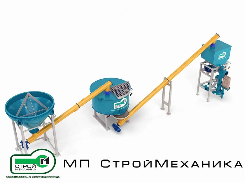 Мини-завод сухих смесей Лидер 300.v1 эконом