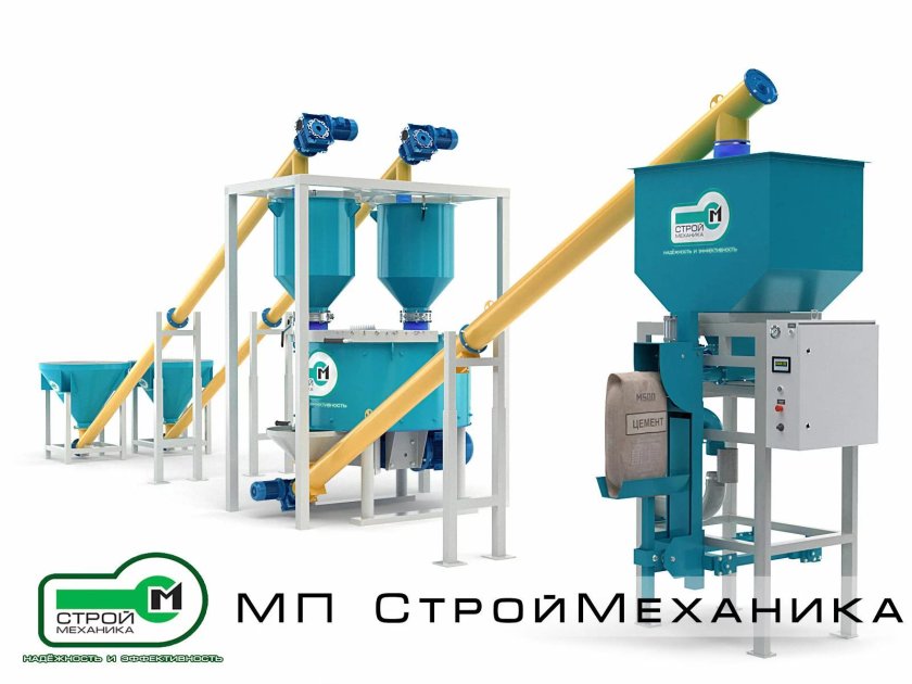 Мини завод сухих строительных смесей
