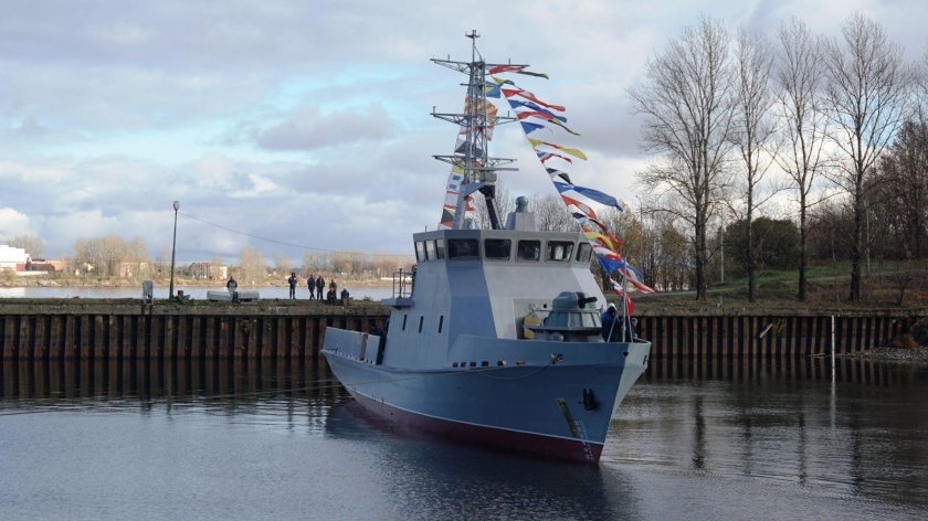 Тральщик проекта 10750 сапфир