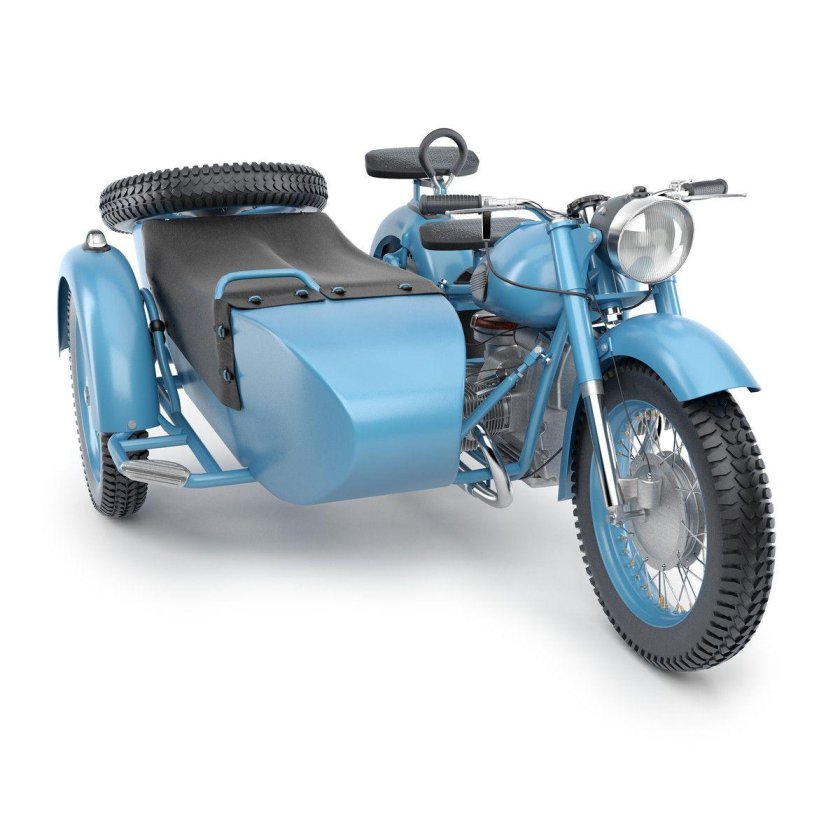 Мотоцикл Урал 3d model