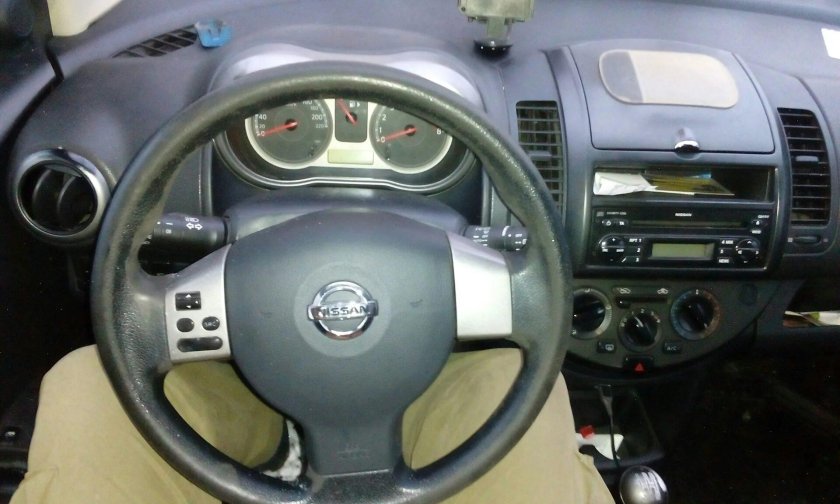 Руль Ниссан ноут 2007
