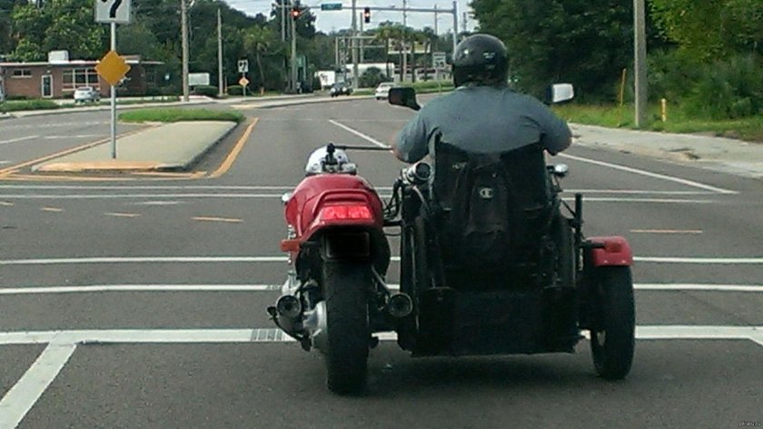 Инвалидный мотоцикл