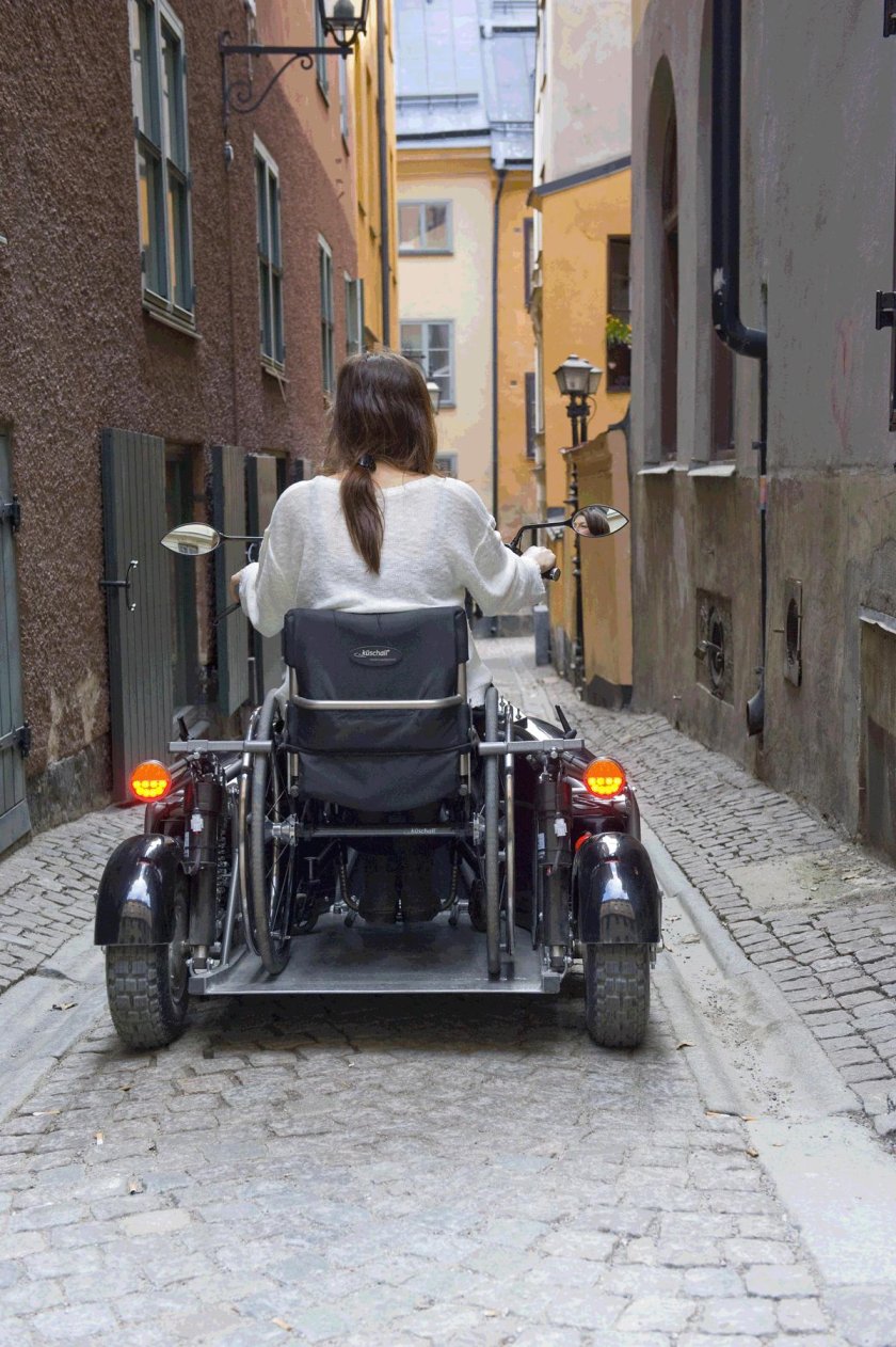 Мотоцикл для инвалидов