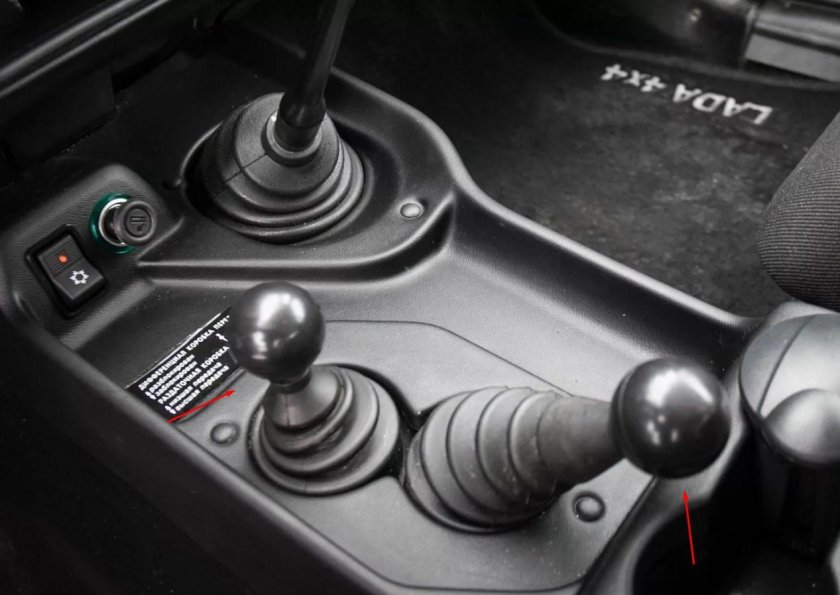 Управление раздаткой Нива 21213