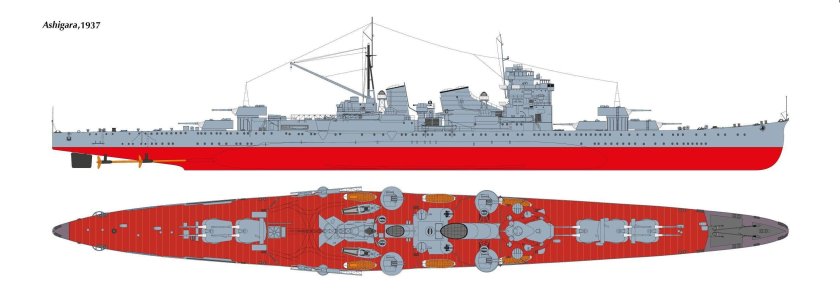 Тяжелый крейсер «Haguro»