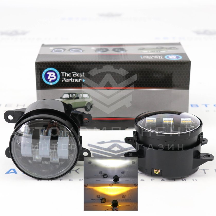 Противотуманные фары Веста с линзой