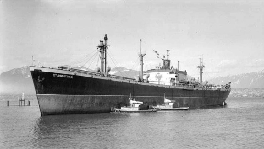 Пароход Сталинград