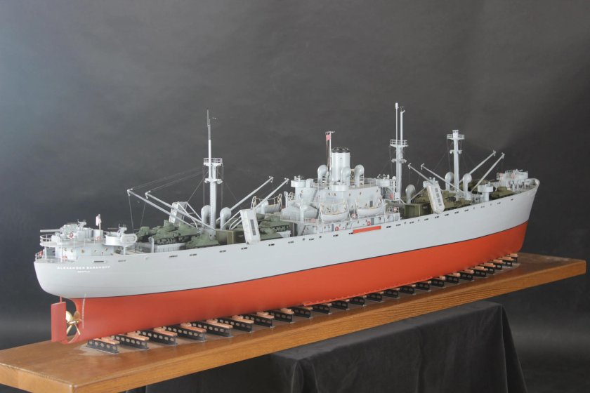 Пароход Либерти модель