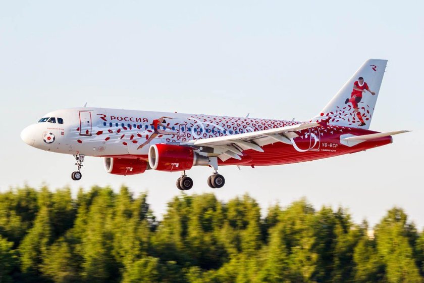 Ливрея авиакомпании Россия а-319